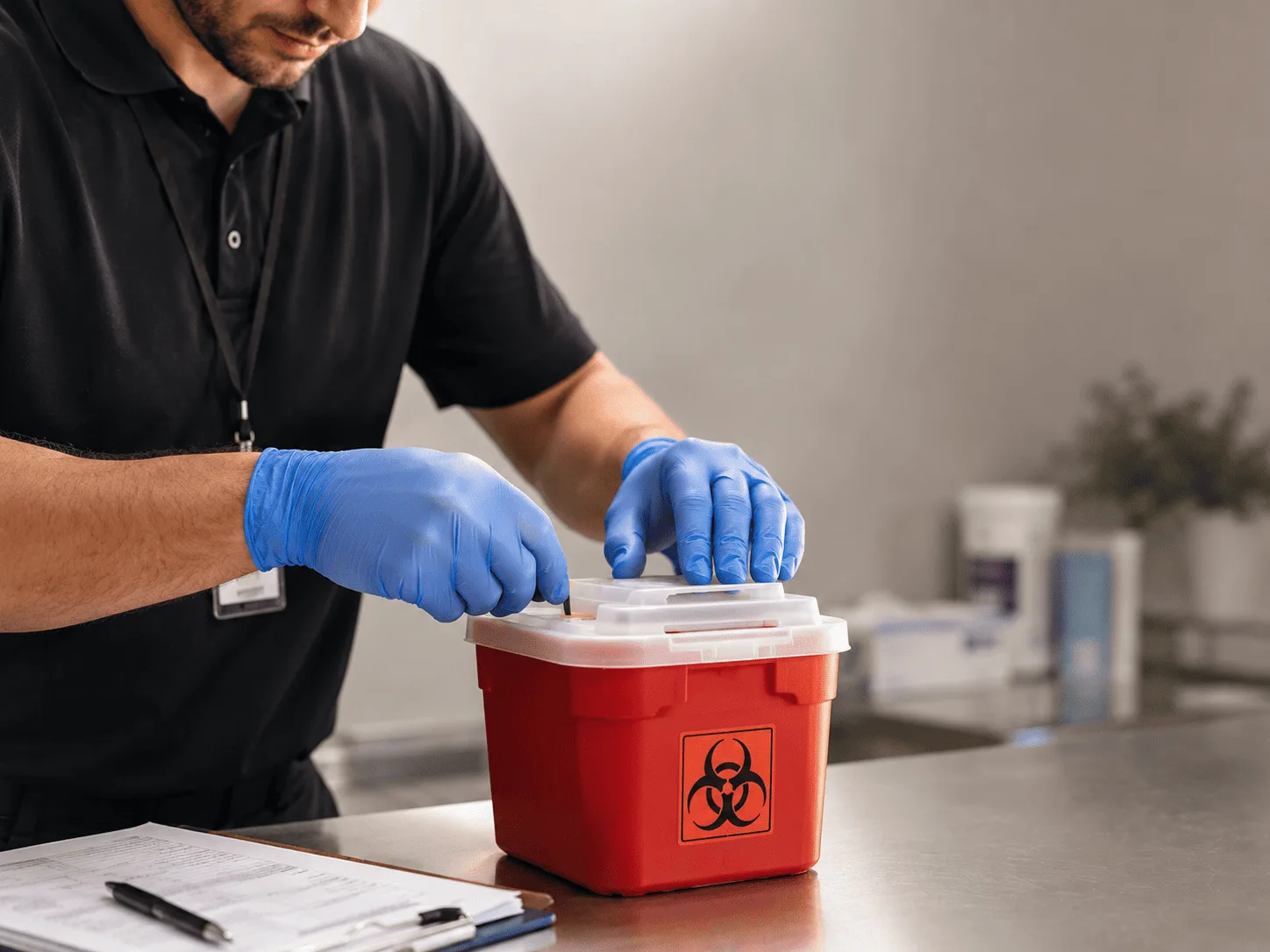 Why choose Sharps Waste Disposal in Weleetka, OK
